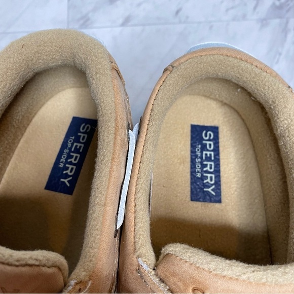 New! Sperry Salt Water One Eye Neutral Duck Shoe Bootie 7 1/2 - Picture 12 of 14